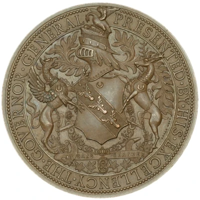 Award - Victoria Governor-General's Prize back