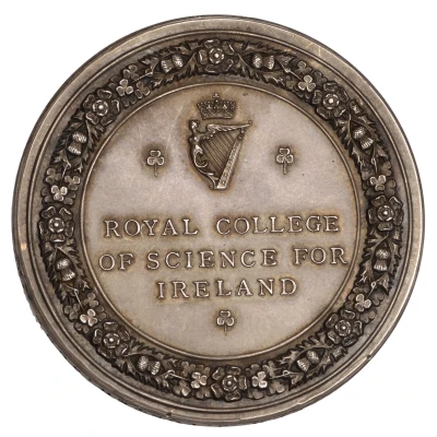 Award - Victoria Royal College of Science for Ireland back