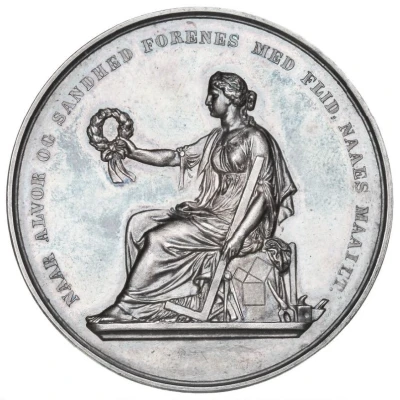 Award medal - Craftsmen's Association in Copenhagen silver issue ND front