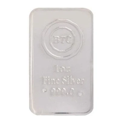 Bar - BTC Silver 1oz 999.0 ND front