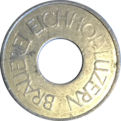 Beer Token - Brauerei Eichhorn (Luzern) ND front