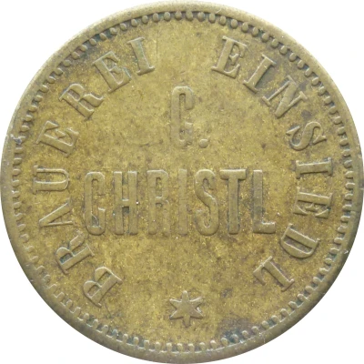 Beer Token - Einsiedl (Brauerei Einsiedl J. Christl) ND front