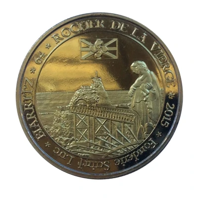 Biarritz - Rocher de la Vierge et Phare front