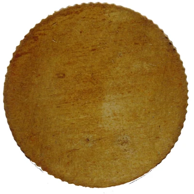 Blank Token (Brass; 33.75 mm; milled edge) ND front