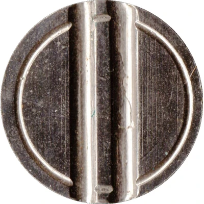 Blank Token (with 2 grooves on each side; 21 mm) ND front