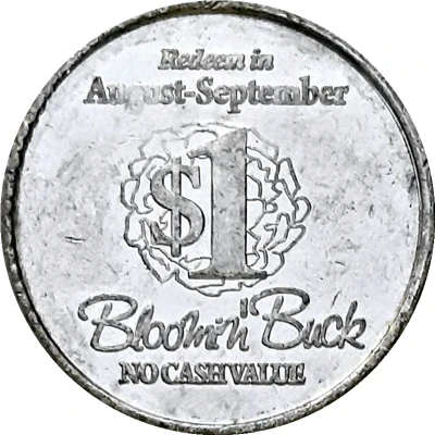 Bloomin' Buck - Flowerland (Grand Rapids, Michigan) ND back