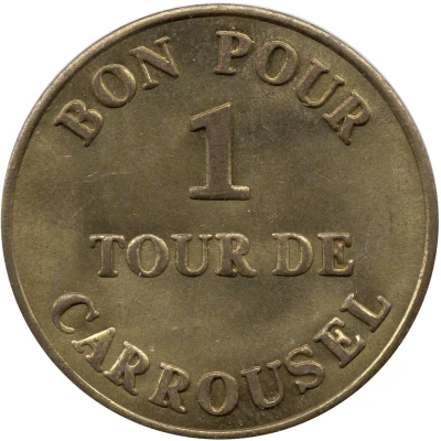 Bon pour 1 tour de carrousel (La Tour-de-Peilz) ND back