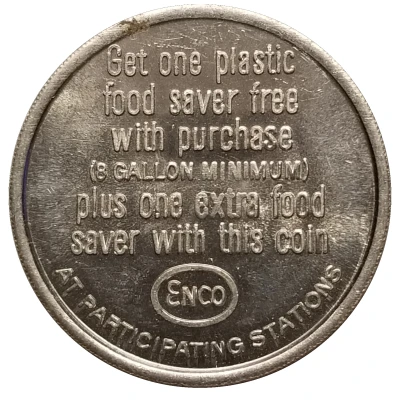 Bonus Coin - Enco (Plastic Food Saver) ND back
