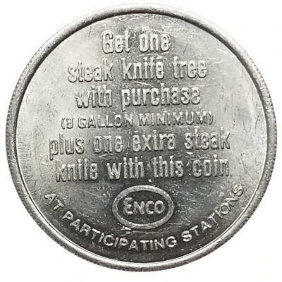 Bonus Coin - Enco (Steak Knife) ND back
