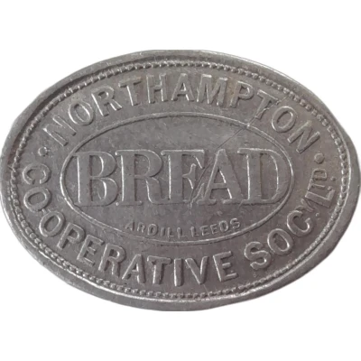 Bread Token (Northampton Co-operative Society) ND back