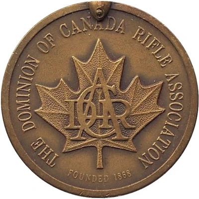 Bronze Medal (Dominion of Canada Rifle Association) ND front