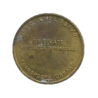 Bus Token - ONATRATE (Santo Domingo) ND front