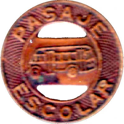 Bus Token - R. Fasquelle ND back