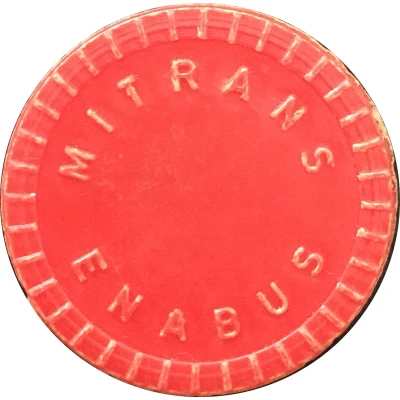 Bus Token - T.U.C. (Managua) ND front