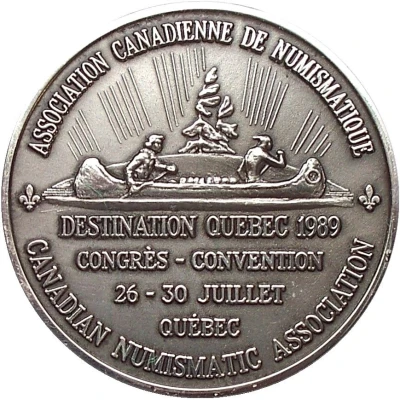 Canadian Numismatic Association Convention Quebec City front