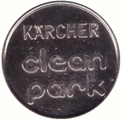 Car Wash Token - Clean Park (Balingen) ND front