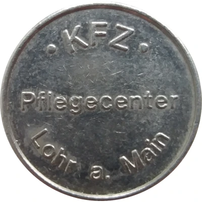 Car Wash Token - KFZ Pflegecenter (Lohr am Main) ND front