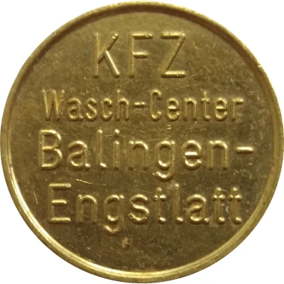 Car Wash Token - KFZ Wasch-Center (Balingen) ND front