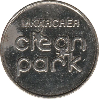 Car Wash Token - Karcher Clean Park (Wuppertal) ND back
