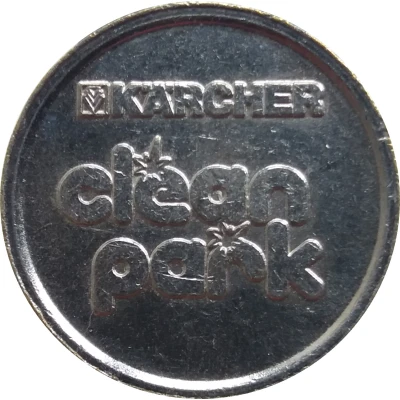 Car Wash Token - Kärcher Clean Park (Wernigerode) ND back
