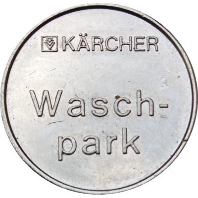 Car Wash Token - Kärcher Waschpark (Seichter, Heidelberg, Ludwigshafen) ND back