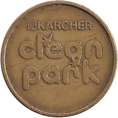 Car Wash Token - Kärcher clean park (Winnenden) ND back
