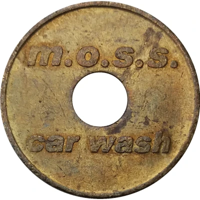 Car Wash Token - M.O.S.S. ND front