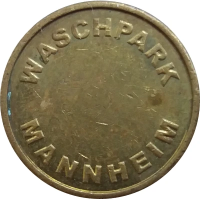 Car Wash Token - Mannheim Waschpark ND front