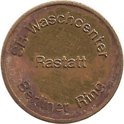 Car Wash Token SB-Waschcenter Raststt ND front