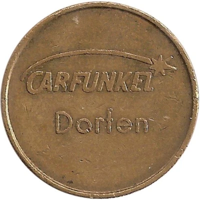 Car Wash Token Shell - Station Heilmaier Carfenkel (Dorfen) ND back