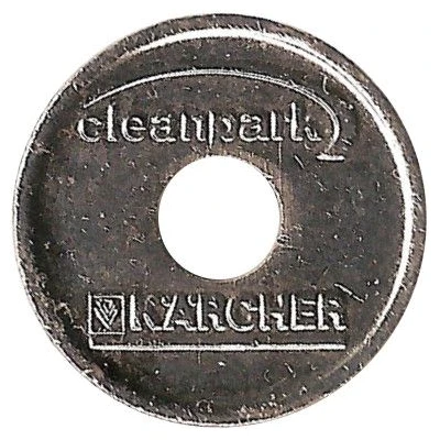 Car Wash Token Star Clean Center Leimen ND back