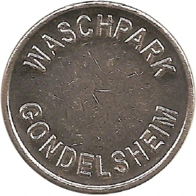 Car Wash Token WASCHPARK GONDELSHEIM ND front