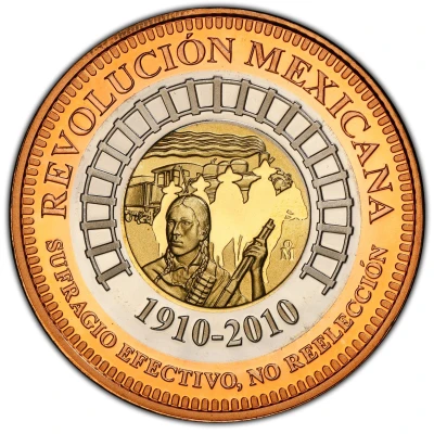 Centenario De La Revolucion Trimetalica front