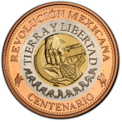 Centenario De La Revolucion Trimetalica back