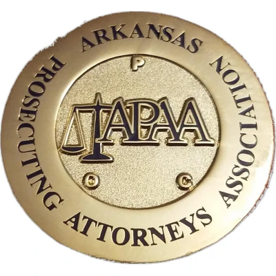 Challenge Coin - Arkansas Prosecuting Attorneys Association ND back