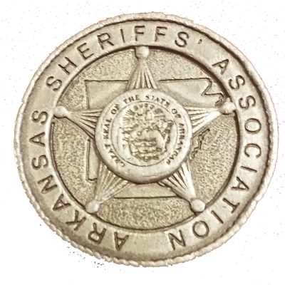 Challenge Coin - Arkansas Sheriffs' Association ND front