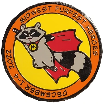 Challenge Coin - Midwest Furfest Rosemont, Illinois front