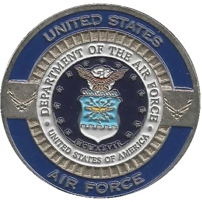 Challenge Coin - United States Air Force ND front