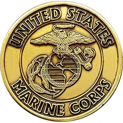 Challenge Coin - United States Marine Corps (Grunt.Com) ND back