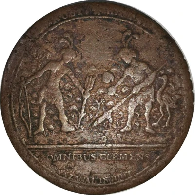 Charles IV Proclamation Medal back