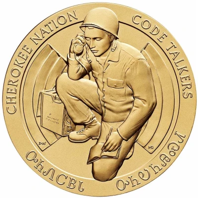 Code Talkers Cherokee Nation front