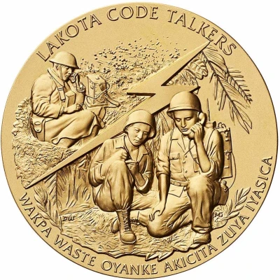 Code Talkers Cheyenne River Sioux Tribe ND front