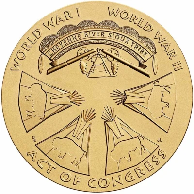 Code Talkers Cheyenne River Sioux Tribe ND back
