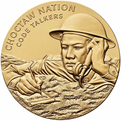 Code Talkers Choctaw Nation Tribe front