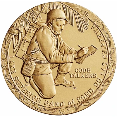 Code Talkers Fond du Lac Band of Lake Superior Chippewa Tribe front