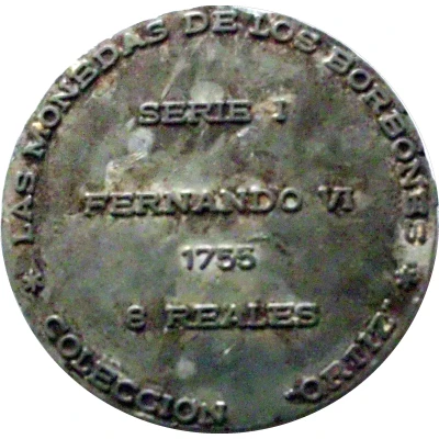 Coleccion Ortiz (8 Reales Ferdinand VII) ND back