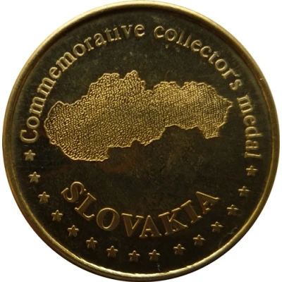 Commemorative Collector's Medal - Spišský Hrad ND back