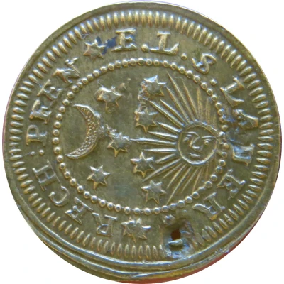 Counter Token Ernst Ludwig Sigmund Lauer ND front