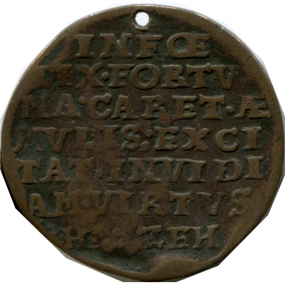 Counter Token - Johann Wilhelm Sachsen-Alt-Weimar back