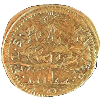 Counter Token - Louis XVI Ernst Ludwig Sigmund Lauer ND back